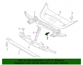 Ambient Air Temperature Sensor Porsche Cayenne 958 11-14