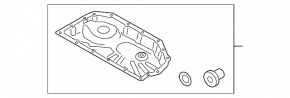 Oil pan Porsche Panamera 17-23 2.9, 3.0
