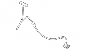 ABS sensor wire rear right Mercedes W213 E 17-23