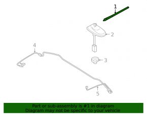 Antenna Mazda3 2.3 03-08