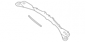 Front strut bar Nissan Altima 13-18