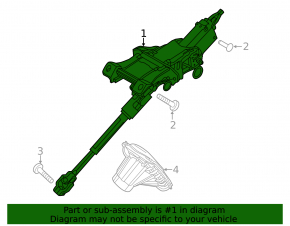 Steering column Lincoln MKZ 17-20 mechanical