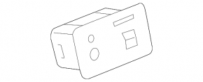 USB Hub, AUX Infiniti Q50 14-24 scratches