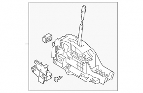 Gearbox shifter Nissan Murano z51 09-14