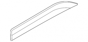 Lower front left door molding for the Audi e-tron GT 22-24