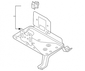 Nissan Leaf 11-12 battery tray