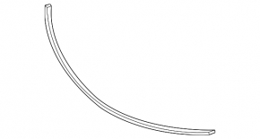 Front Bumper Seal Nissan Altima 13-15