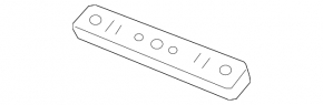 Trunk lid bumper right Honda Civic XI FE/FL 22- internal 4d