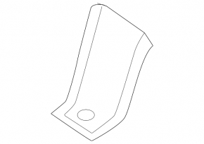 Front right rear subframe protection bracket for Nissan Ariya 23-25 AWD