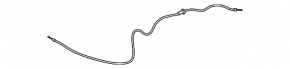 Kia Seltos 21-25 hood release cable interior