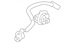 Wiring harness for the interior tailgate light, left, Mitsubishi Outlander 22-25