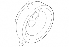 Speaker rear left Subaru Outback 15-19