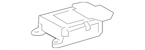Lexus RX450h 20-22 SRS Airbag Computer Module