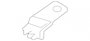 Upper right headlight mount for Hyundai Tucson 19-21