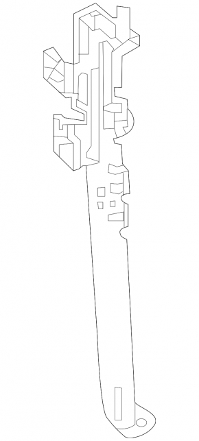 Cruise radar bracket Mercedes GLS-class X166 13-19