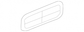 Ventilation shield left Mercedes GLC 16-22