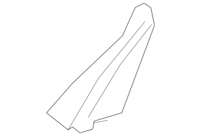 Mirror plug corner front left Mercedes GLC 16-22