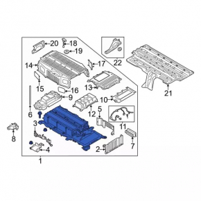 Battery module VVB Ford C-max MK2 13-18 0.8 kW