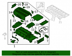 Battery module VVB Ford C-max MK2 13-18 0.8 kW
