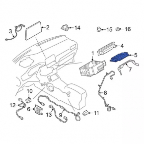 Ford Escape MK4 20-22 Navigation Computer