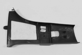 Jeep Compass 11-16 lower left center pillar trim, beige, with plug