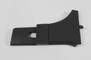 Jeep Compass 11-16 lower left center pillar trim, beige, with plug