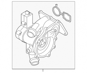 Water pump Audi A3 8V 15-20 1.8T