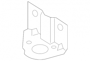 Upper intercooler bracket Hyundai Tucson 16-18 1.6T