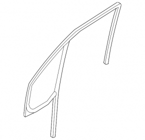 Front left windshield seal for Ford Transit Connect MK2 13-25