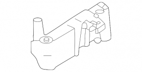 Front subframe bracket upper right Polestar 2 21-