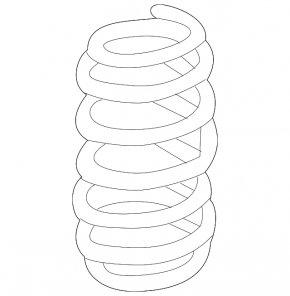 Rear left spring Toyota Sienna 04-10