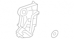 Front right door lock Toyota Sienna 15-20