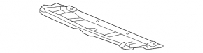 Lower radiator deflector Honda Accord 16-17 rest hybrid
