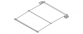 Sunroof Curtain Hyundai Sonata 20-23 Dark Gray