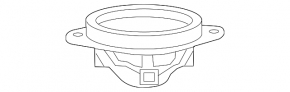 Left dashboard speaker for Lexus CT200h 11-13