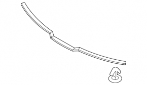 Front hood seal for Kia Sportage 23-25