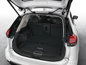 Black front trunk mat for 2-row Nissan Rogue 19-20