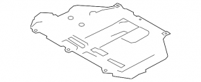 Engine protection Ford C-max MK2 13-18