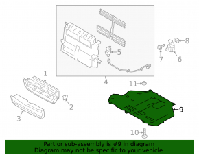Engine protection Ford C-max MK2 13-18