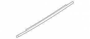 Door-glass molding, central front right, Mazda 6 14-21