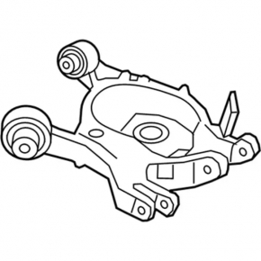Lower control arm under spring rear left Lincoln MKZ 13-20 awd