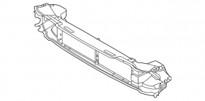 Lower radiator deflector for Land Rover Discovery Sport 2020-23, 2.0
