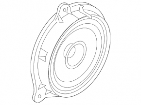 Front left door speaker for Nissan Rogue 2021-2024