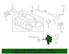 Honda CRV 2017-2019 2.4 Vacuum Solenoid