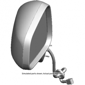 Side mirror left Chevrolet Trax 17-20