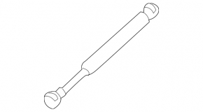 Hood shock absorber left BMW 5 F10 11-16