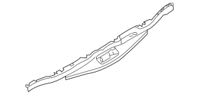 BMW X5 E70 07-13 Tailgate Lock Trim