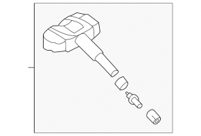 Wheel Pressure Sensor Kia Optima 11-15 315mhz