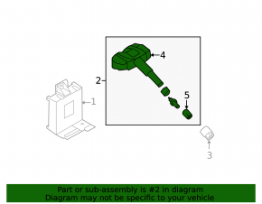 Wheel Pressure Sensor Kia Optima 11-13 315mhz