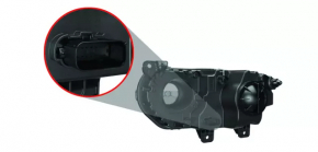 Headlight front right bare Dodge Challenger 15-19 rest, halogen, sand